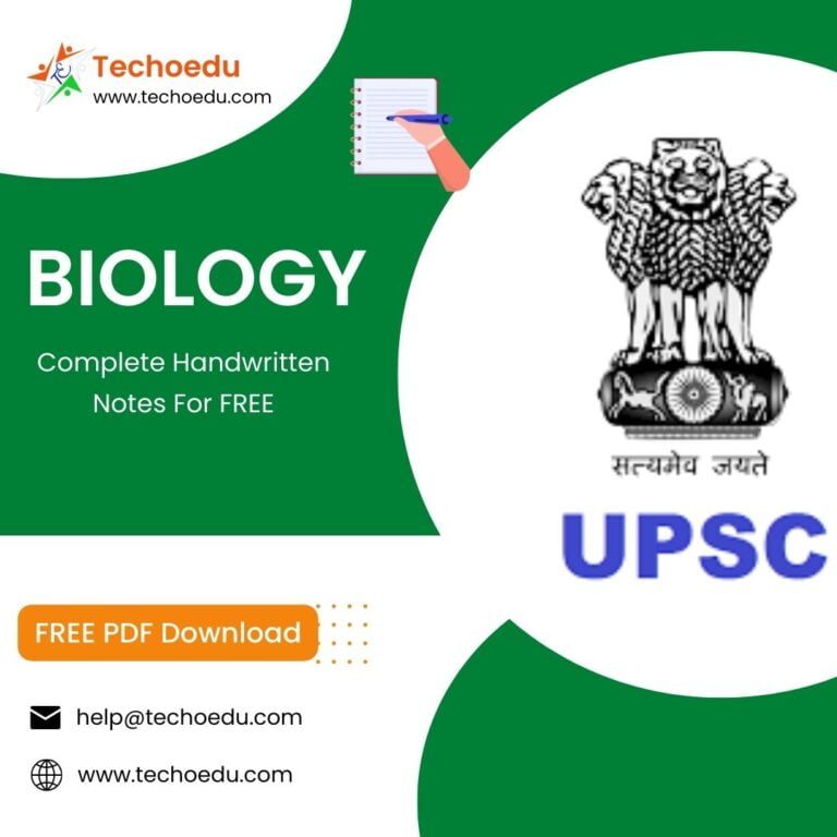 Biology UPSC