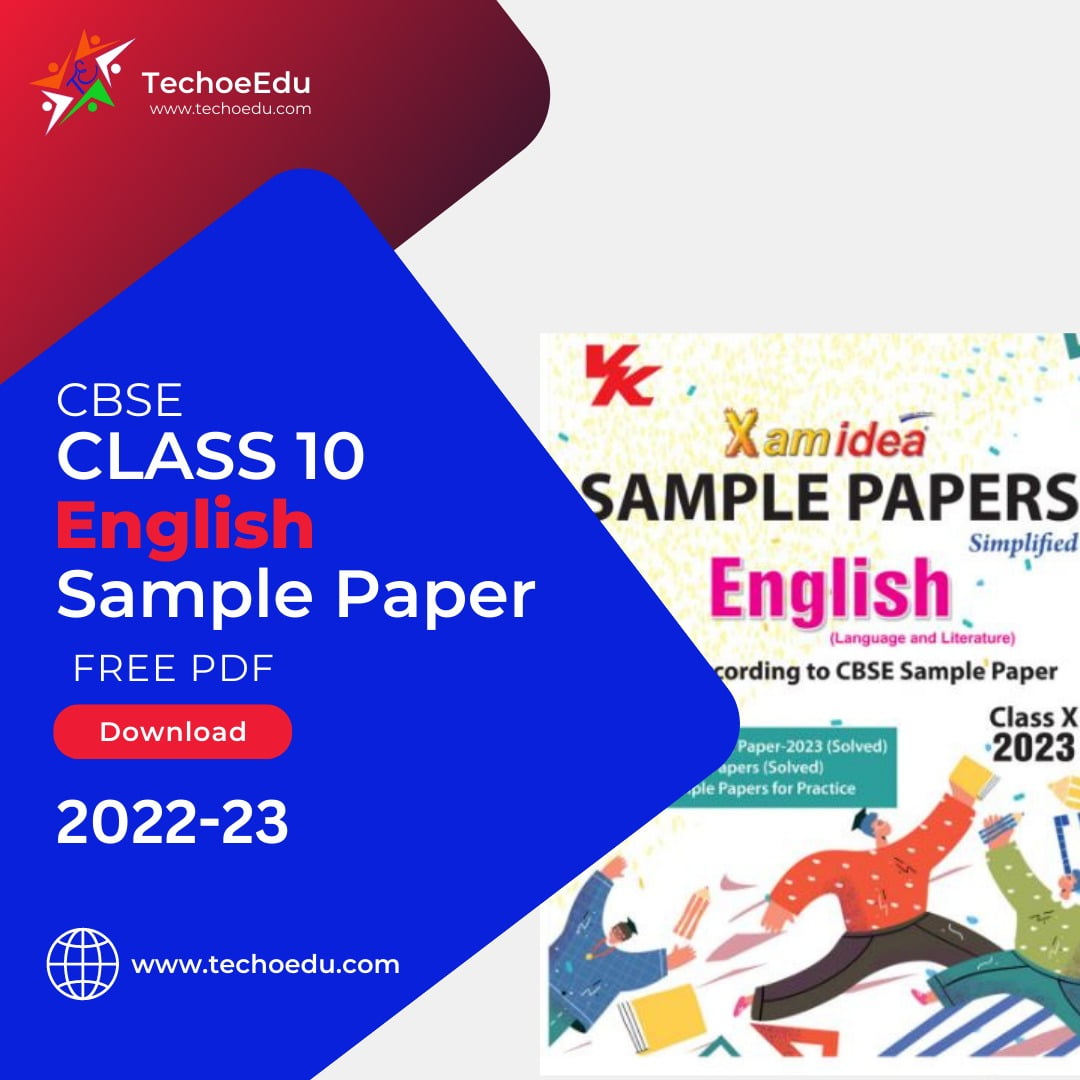 xam idea english sample paper class 10 pdf